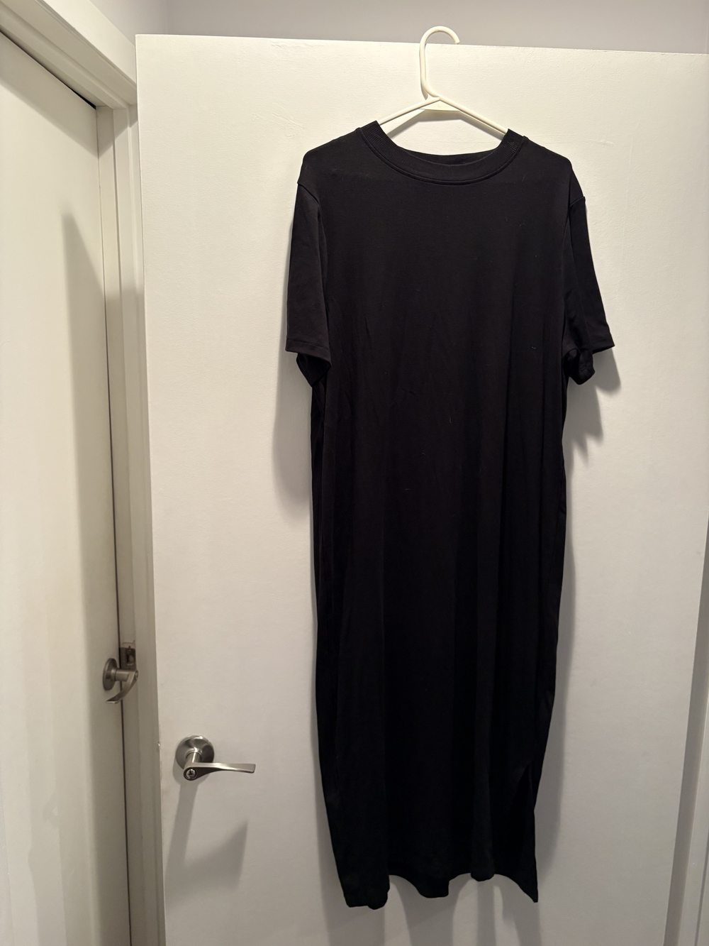 F&F Black Maxi T-Shirt Dress